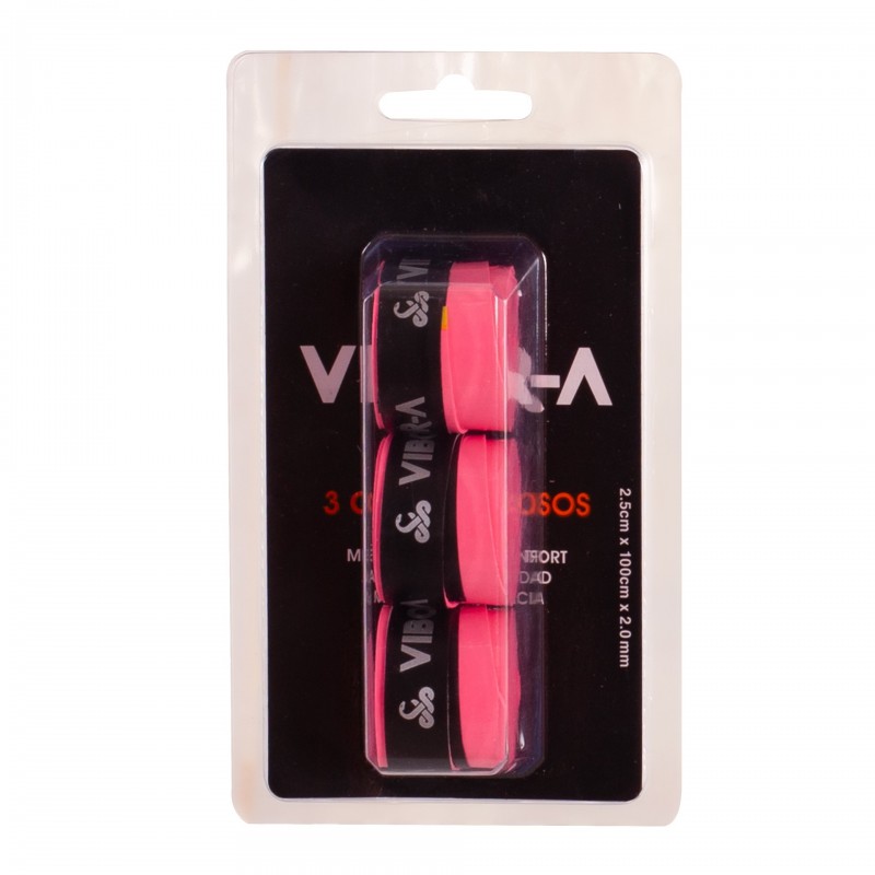 BLISTER DE 3 OVERGRIPS LISOS PRO VIBOR-A