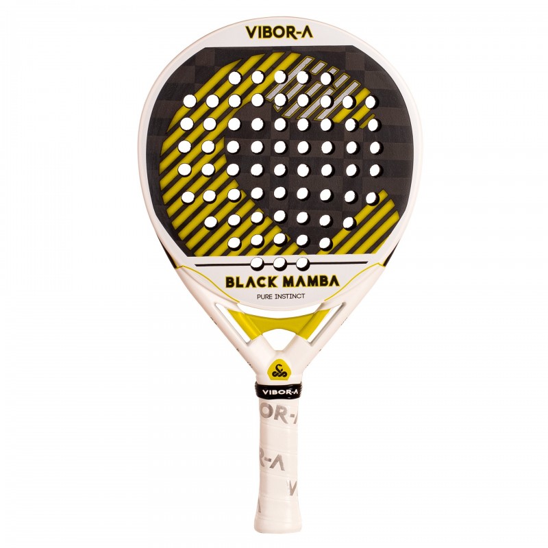 PALA PÁDEL VIBOR-A BLACK MAMBA EVO PRO WHITE